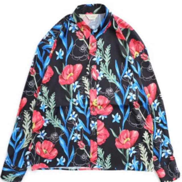 取り置きJieDa ジエダ / FLOWER PATTERN L/S SHIRT