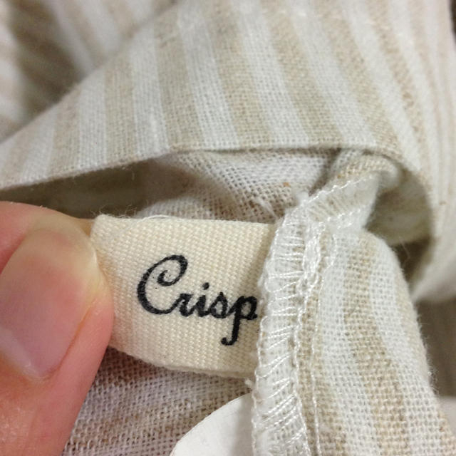 Crisp(クリスプ)のCrisp♡エプロン風ワンピ レディースのワンピース(ひざ丈ワンピース)の商品写真