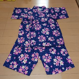 専用♪120サイズ じんべい 紺(甚平/浴衣)