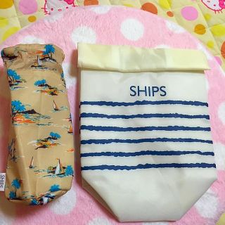 シップス(SHIPS)のSHIPS 保冷バック ペットボトル入れ(ポーチ)