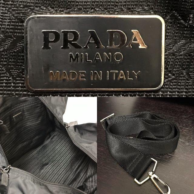 PRADA(プラダ)のプラダ　ボストンバッグ　黒　2way　テスート レディースのバッグ(ボストンバッグ)の商品写真