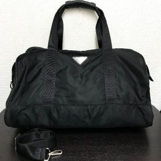 プラダ(PRADA)のプラダ　ボストンバッグ　黒　2way　テスート(ボストンバッグ)