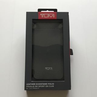 トゥミ(TUMI)の[新品・未使用]TUMI(トゥミ) iPhone X 手帳型 スマホケース(iPhoneケース)