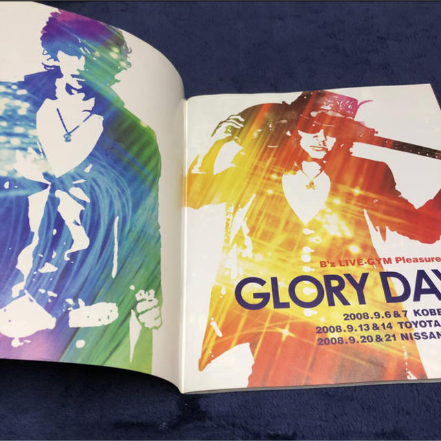 B'z live gym pleasure2008 GLORY DAYS パンフの通販 by こうペン shop｜ラクマ