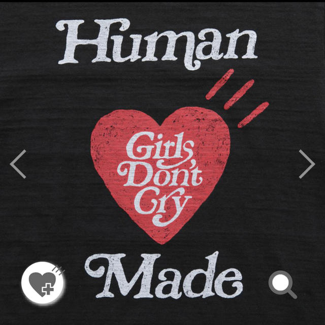 HUMAN MADE Girl's Don't Cry Tシャツ XLサイズ 黒