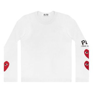 コムデギャルソン(COMME des GARCONS)のPLAY コムデギャルソン L/S Tee MENS / XXL(Tシャツ/カットソー(七分/長袖))