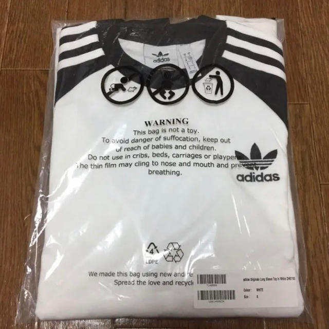 adidas(アディダス)のアディダス オリジナルス 3ストライプス 長袖 Tシャツ M 新品未使用 メンズのトップス(Tシャツ/カットソー(七分/長袖))の商品写真