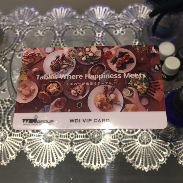 WDI VIP CARD 株主優待券 チケットの優待券/割引券(レストラン/食事券)の商品写真