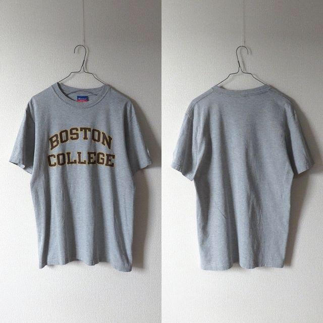 Champion(チャンピオン)のchampion カレッジ tシャツ グレー 古着 レディース vintage レディースのトップス(Tシャツ(半袖/袖なし))の商品写真