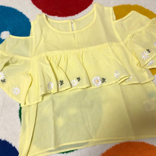 Lindsay(リンジィ)のLindsey/リンジー 半袖ブラウス中古品 キッズ/ベビー/マタニティのキッズ服女の子用(90cm~)(ブラウス)の商品写真