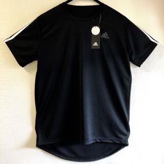 アディダス(adidas)の【新品タグ付き】アディダスTシャツ メッシュ地 トレーニングウェア Mサイズ(Tシャツ/カットソー(半袖/袖なし))