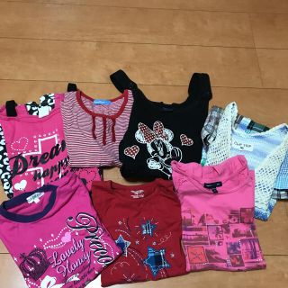 ファミリア(familiar)の女の子 夏服 トップス まとめ売り★130(Tシャツ/カットソー)