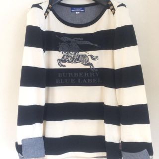 バーバリー(BURBERRY)のブルーレーベル⭐️ボーダーカットソー(カットソー(長袖/七分))