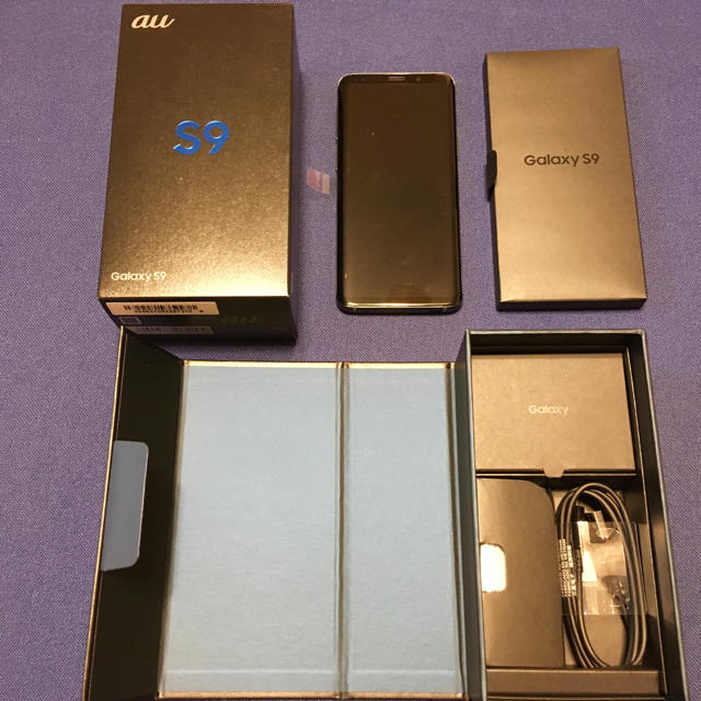 新品未使用 SIMフリー SCV38 Galaxy S9 SIMロック解除