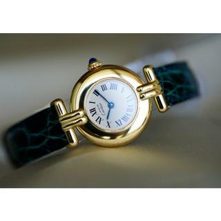 カルティエ(Cartier)の美品 カルティエ マスト コリゼ ローマンインデックス Cartier(腕時計)
