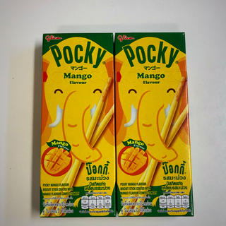 グリコ(グリコ)のグリコ ポッキー マンゴー 味 タイ 土産 2箱(菓子/デザート)