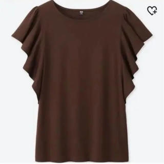 ユニクロ(UNIQLO)のユニクロ☆フリルスリーブT(Tシャツ(半袖/袖なし))