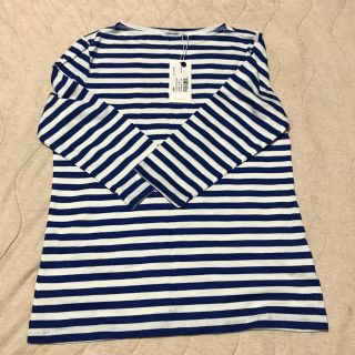 マリメッコ(marimekko)のマリメッコ  ボーダー七分袖 新品(カットソー(長袖/七分))