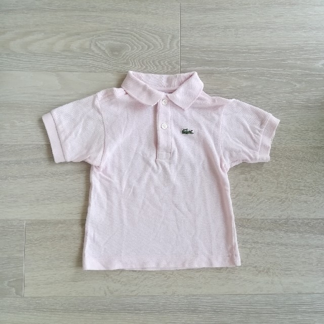 LACOSTE(ラコステ)の【ラコステ】ポロシャツ　size95 キッズ/ベビー/マタニティのキッズ服女の子用(90cm~)(Tシャツ/カットソー)の商品写真