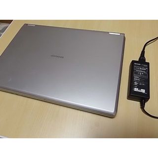 シャープ(SHARP)のPC-WT70W(ノートPC)