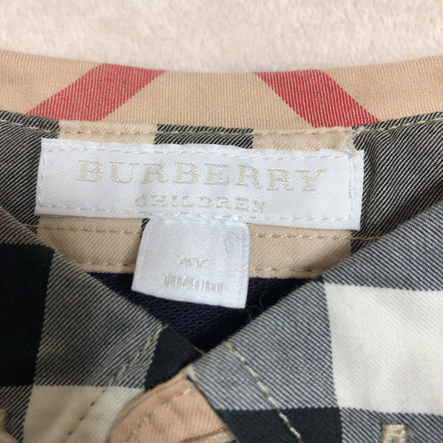 BURBERRY(バーバリー)の100 バーバリー ポロシャツ キッズ/ベビー/マタニティのキッズ服男の子用(90cm~)(その他)の商品写真