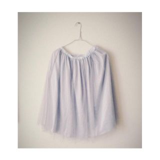 ダブルクローゼット(w closet)のダブクロ グレーチュールミモレスカート(ロングスカート)