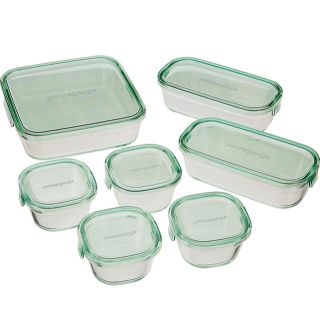 パイレックス(Pyrex)のiwaki システムセットパック&レンジ グリーン (容器)