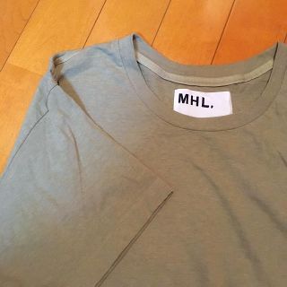 マーガレットハウエル(MARGARET HOWELL)のmhl Tシャツ 無地(Tシャツ(半袖/袖なし))