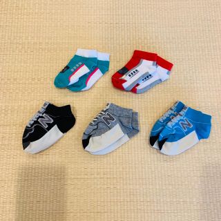 ニューバランス(New Balance)のnew balance /  こども用くつした5点セット(靴下/タイツ)