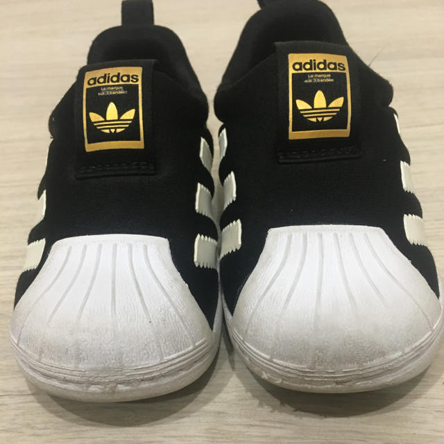 adidas(アディダス)のアディダススリッポン♡13㎝ キッズ/ベビー/マタニティのベビー靴/シューズ(~14cm)(スリッポン)の商品写真