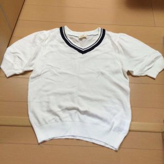 ダブルクローゼット(w closet)のダブルクローゼット、夏ニット(カットソー(半袖/袖なし))