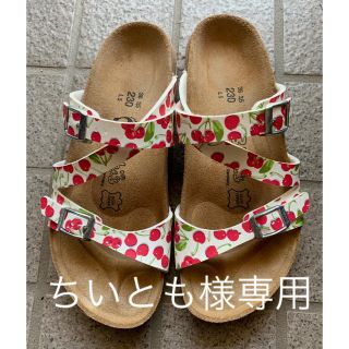 ビルケンシュトック(BIRKENSTOCK)のビルケンシュトック birki’s チェリー   36(サンダル)