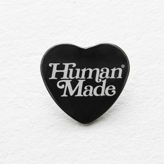 HUMAN MADE × GDC HEART BADGE BLACK 黒 メンズのファッション小物(その他)の商品写真