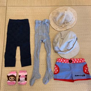 ベビーギャップ(babyGAP)のベビーアイテム6点セット（タイツ、帽子、水着など）(水着)