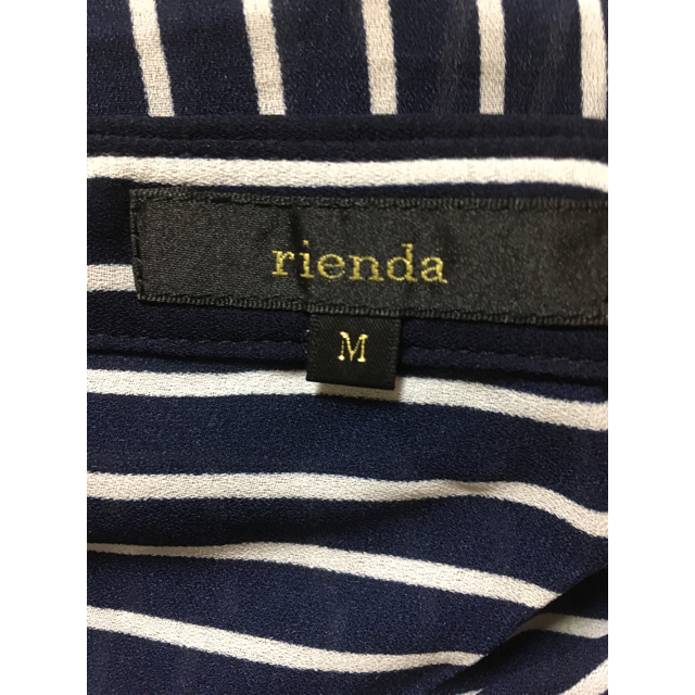 rienda(リエンダ)のrienda シースルロングブラウス  B-39 レディースのトップス(シャツ/ブラウス(長袖/七分))の商品写真