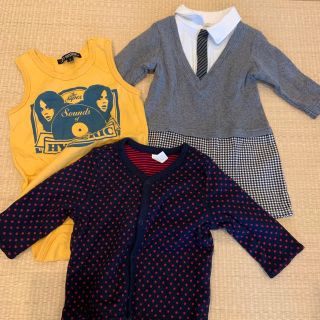 ベビーギャップ(babyGAP)のbaby GAP ほか、こども服サイズ70 4点セット(ロンパース)