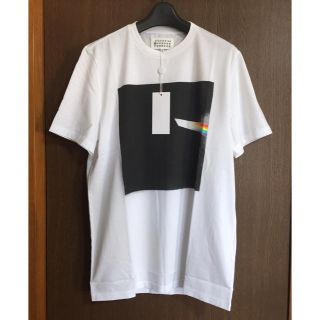 マルタンマルジェラ(Maison Martin Margiela)の白50新品65%off マルジェラ Tシャツ スプレープリント 17AW(Tシャツ/カットソー(半袖/袖なし))