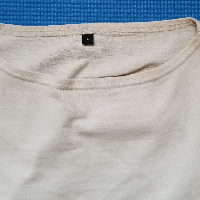 MUJI (無印良品)(ムジルシリョウヒン)の無印良品　ボーダーカットソー七分袖 メンズのトップス(Tシャツ/カットソー(七分/長袖))の商品写真