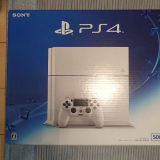 ソニー(SONY)のPlaystation4 500GB グレシャーホワイト(家庭用ゲーム機本体)