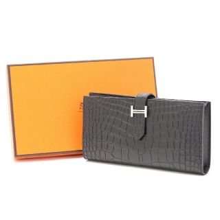 エルメス(Hermes)のエルメス　ベアンスフレ　アリゲーター　(長財布)