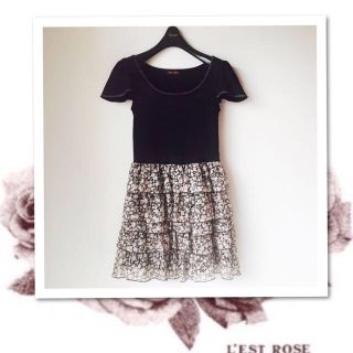 レストローズ(L'EST ROSE)のL'ESTROSE♡Browniebee(ミニワンピース)