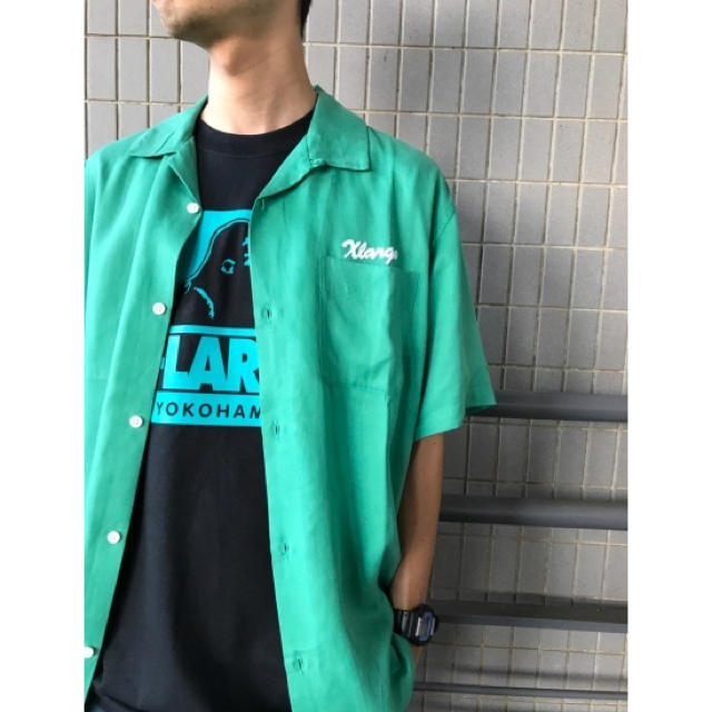 【新品、タグ付き、値引き】X-LARGE オープンカラーシャツ