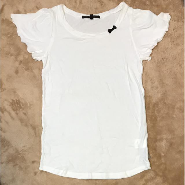 kariang(カリアング)のカリアング リボン Tシャツ レディースのトップス(Tシャツ(半袖/袖なし))の商品写真