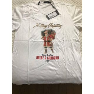 ドルチェアンドガッバーナ(DOLCE&GABBANA)の激レア☆非売品☆DOLCE&GABBANA クリスマスTシャツ 52(Tシャツ/カットソー(半袖/袖なし))