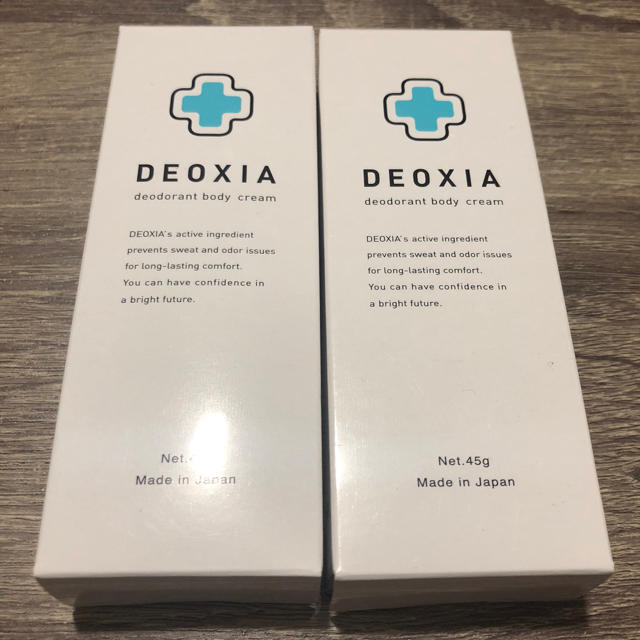 【未開封新品】デオシア DEOXIA デオドラントクリーム 2個