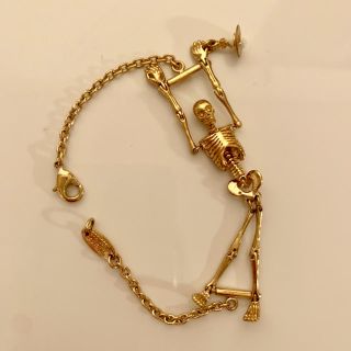 値下げ!Vivienne Westwood スカル ブレスレット 美品