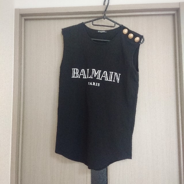 BALMAIN(バルマン)の最安値！再出品 バルマン Tシャツ レディースのトップス(Tシャツ(半袖/袖なし))の商品写真