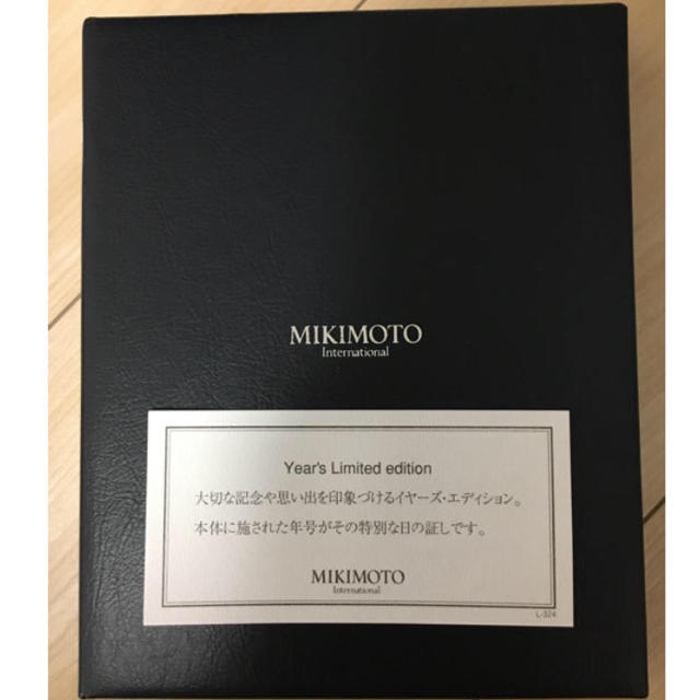 MIKIMOTO(ミキモト)の【新品】MIKIMOTO イヤーズエディション 写真立て 2014 インテリア/住まい/日用品のインテリア小物(フォトフレーム)の商品写真