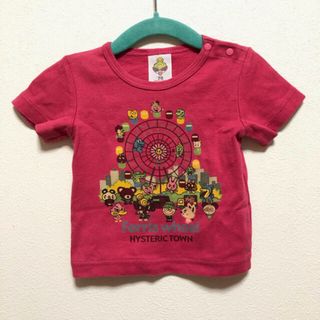 ヒステリックミニ(HYSTERIC MINI)のヒステリックミニ Tシャツ 観覧車 ピンク ヒスミニ 70(Ｔシャツ)