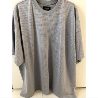 fear of god mesh Tシャツ グレー XL